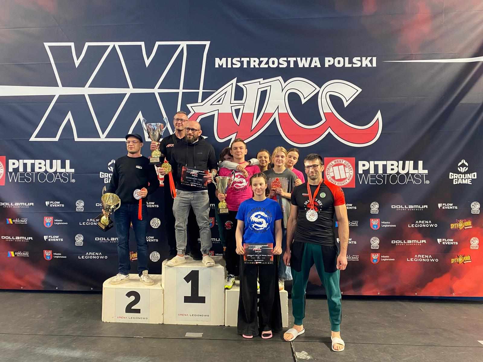 Trzecie miejsce drużynowo na MP ADCC