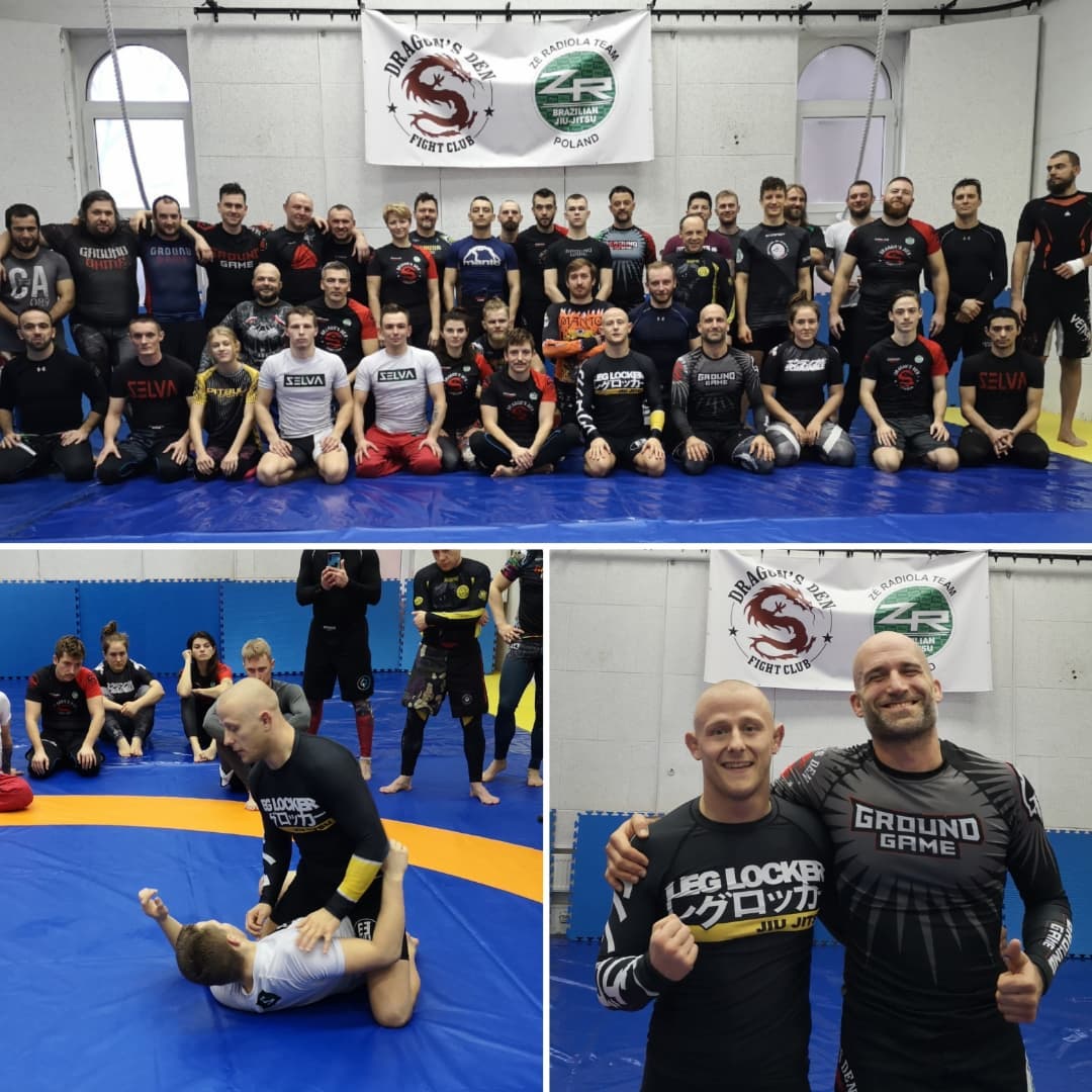 Martix of photos of Jiu-jitsu practitioners