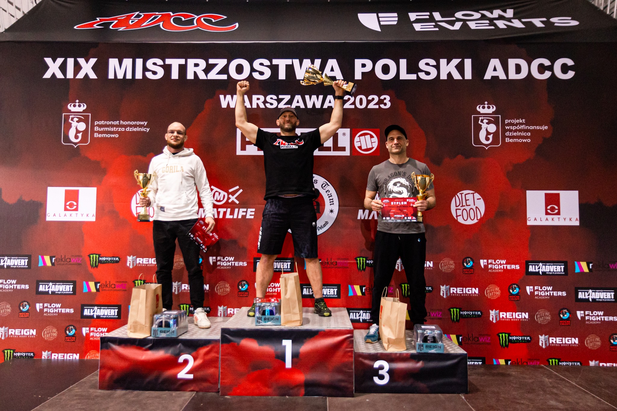 ADCC Podium team trophy