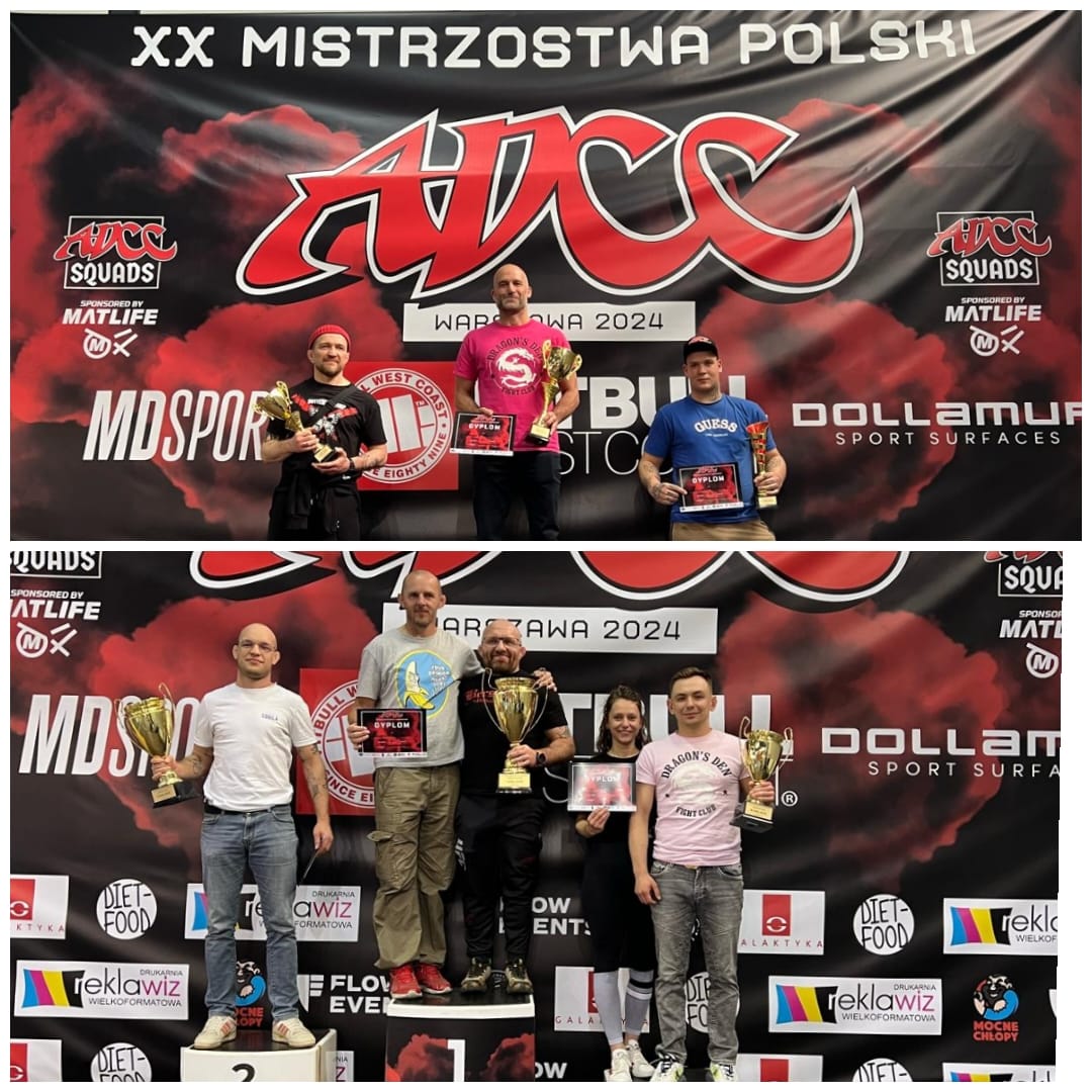 ADCC podium at Polish Nationals